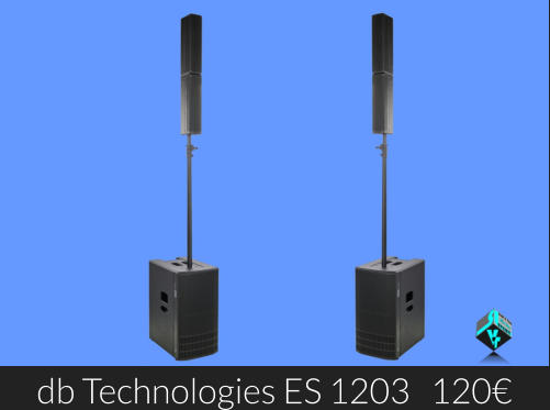 db Technologies ES 1203   120€