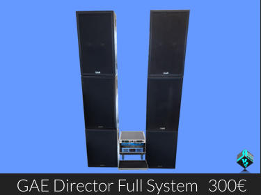 GAE Director Full System   300€