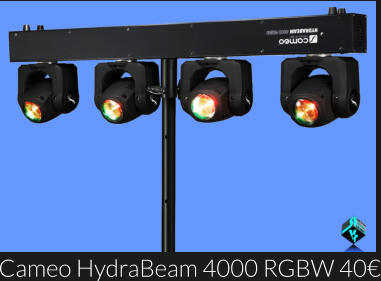 Cameo HydraBeam 4000 RGBW 40€